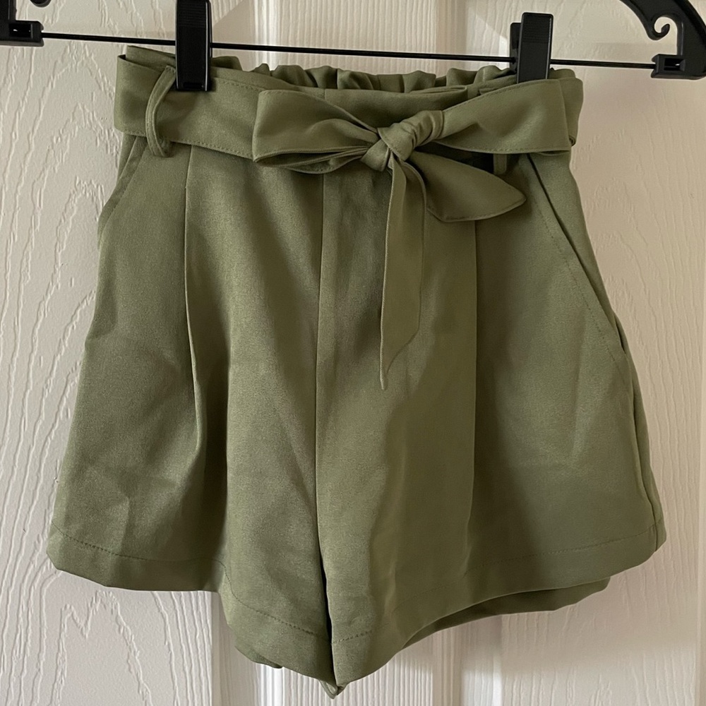 Superdown Paper Bag Shorts
